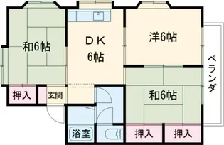 ガーデンハウスA【1階】の間取り