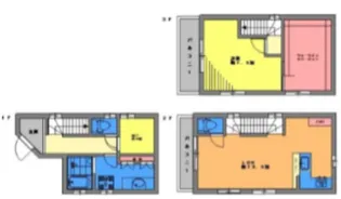 東京都品川区大崎4【一戸建】の間取り