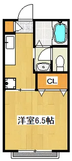 神奈川県川崎市高津区新作6【アパート】の間取り