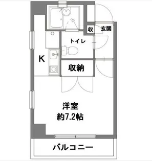 君待橋【5階】の間取り