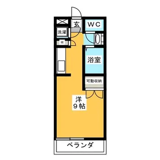 エトワールASAO【3階】の間取り