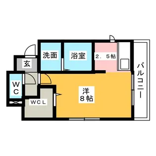 DUAL本町【1階】の間取り