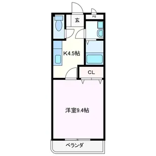 サン・ガーデン【1階】の間取り