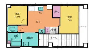 東京都台東区花川戸1【マンション】の間取り