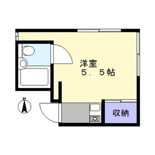 ドゥエルさかえ【1階】の間取り