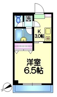ジュネス小野田【2階】の間取り
