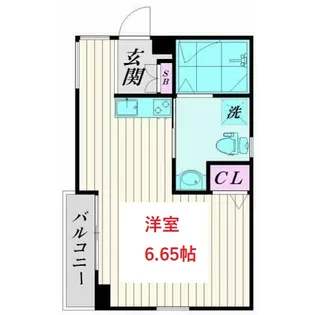 東京都大田区大森北6【マンション】の間取り