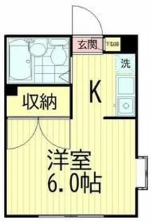 若葉ハウス【2階】の間取り