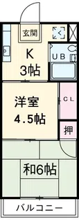 玄武堂ビル【2階】の間取り