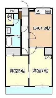 コンドミニアムリベロ山崎【4階】の間取り