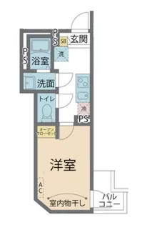 カインドネス町田【3階】の間取り