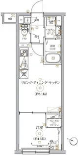 RELUXIA大塚【2階】の間取り