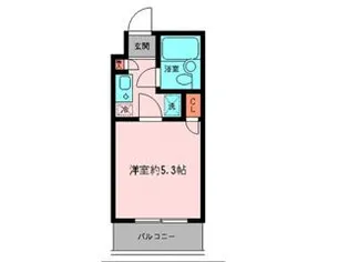 プライムアーバン鶴見寺谷【5階】の間取り