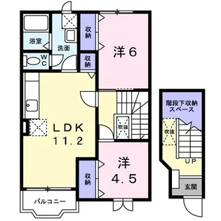 セレーノ2【2階】の間取り