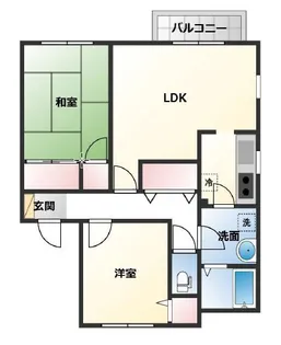 ラ・トーレ深大寺 C【1階】の間取り