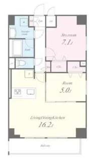 第一辻ビル【7階】の間取り