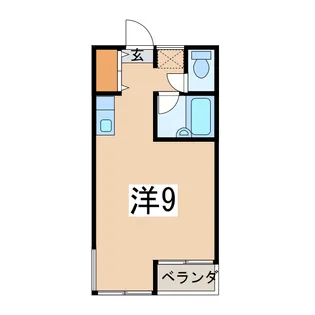 キャットハウスV【1階】の間取り