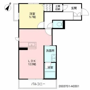SHAMAISON GRANF【3階】の間取り