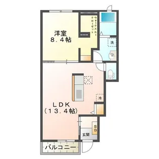 I VILLAGE II【1階】の間取り