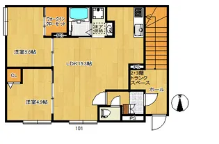 NodeHouse(ノードハウス)【1階】の間取り