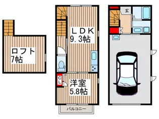 千葉県市川市大和田4【一戸建】の間取り