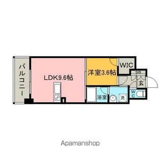 オーキッドレジデンス上呉服【5階】の間取り