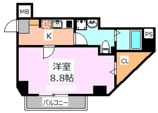 ガリシア王子神谷【2階】の間取り