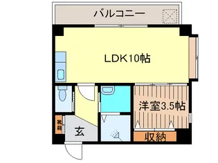 エストレジャ【2階】の間取り