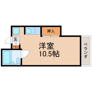 愛知県名古屋市中区栄3【マンション】の間取り