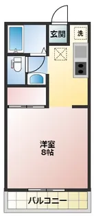 ルピナス21A【2階】の間取り