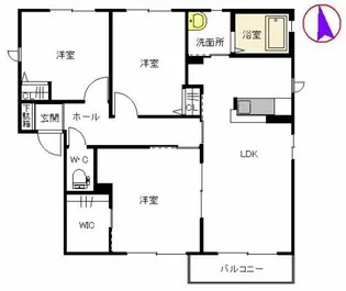 シャーメゾン小森野 A棟【2階】の間取り