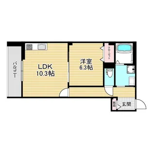 ストック羽沢【1階】の間取り