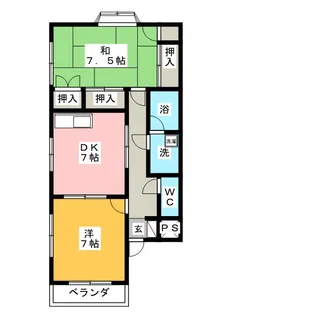 リヴ・メゾン【3階】の間取り