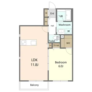 レーヴェ西荻窪【1階】の間取り