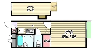 ワイズアパートメント南小栗栖【2階】の間取り