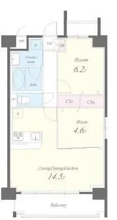 モンテジョア【10階】の間取り