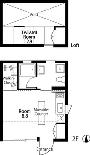 TOKO碑文谷【2階】の間取り