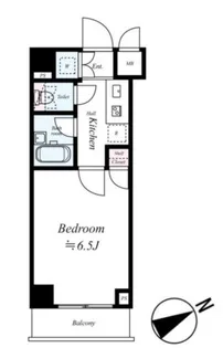 ルーブル蒲田南参番館【1階】の間取り