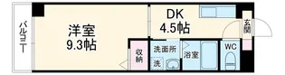 オアゾ名西【4階】の間取り
