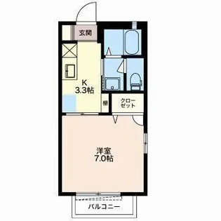 Kirschen Haus【1階】の間取り