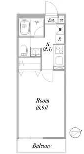 ジョーヌ上北沢【3階】の間取り