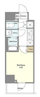 KDXレジデンス川崎【9階】の間取り