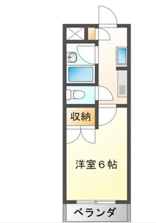 サンフェリカ八王子【1階】の間取り