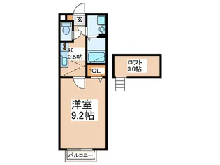 エスペランサ中山【2階】の間取り