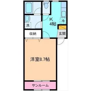 ドミールIII【2階】の間取り