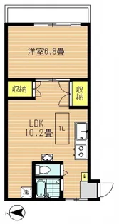 スタジオK【3階】の間取り