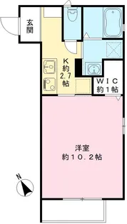 ウィステリアA【1階】の間取り
