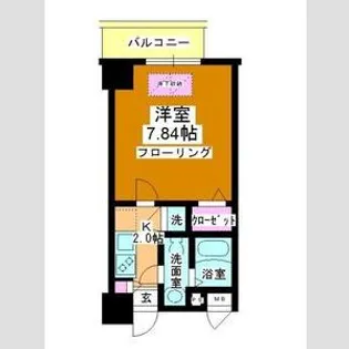 アルファコート蕨【3階】の間取り