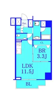 アーバネージュ新横浜【5階】の間取り