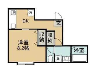 けやき台ビル【3階】の間取り